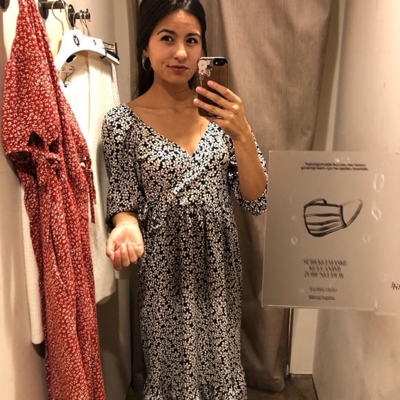 Adorable Mango Floral Maxi Dress - Picture 7 of 7
